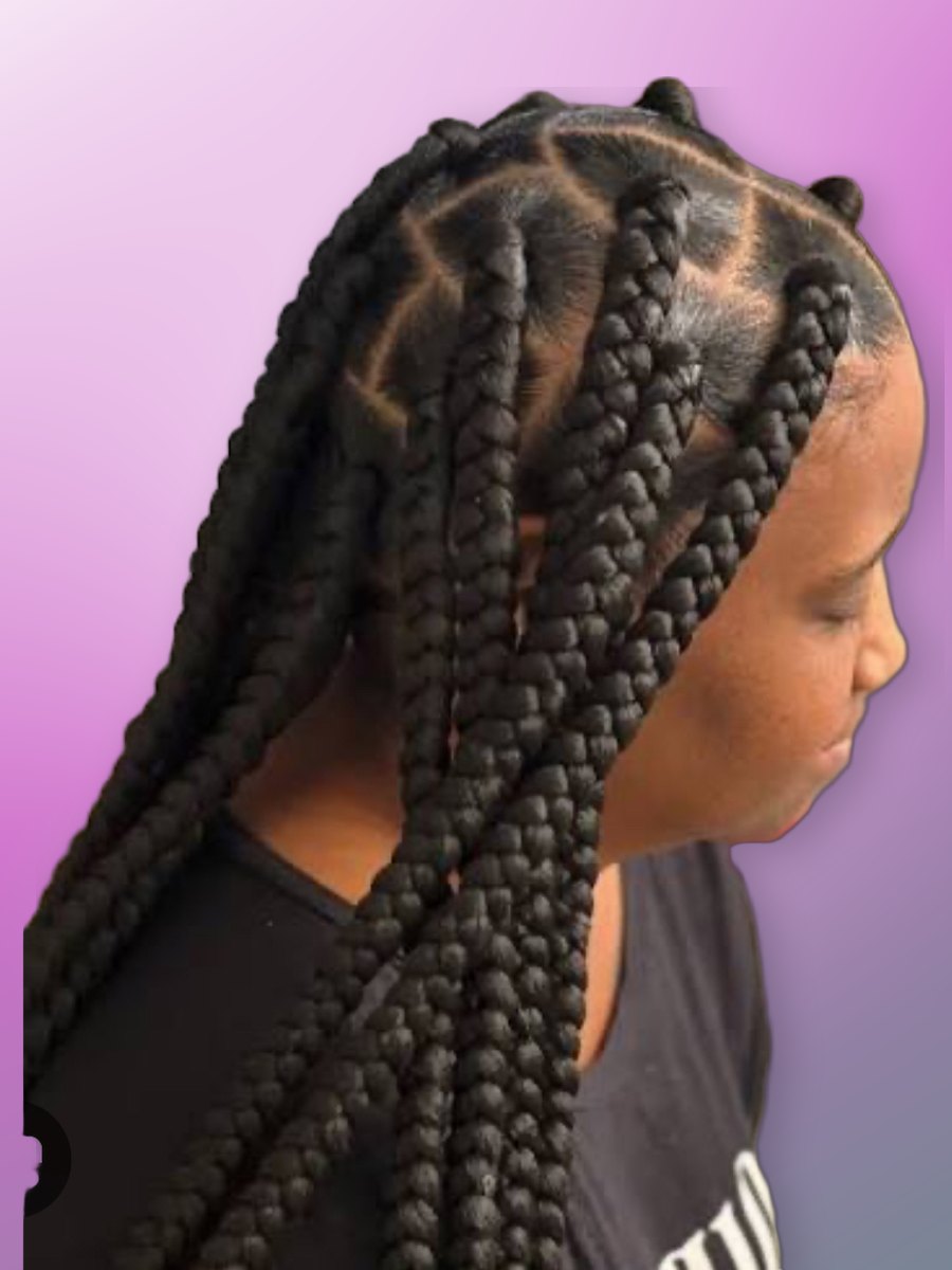 Large Box Braids