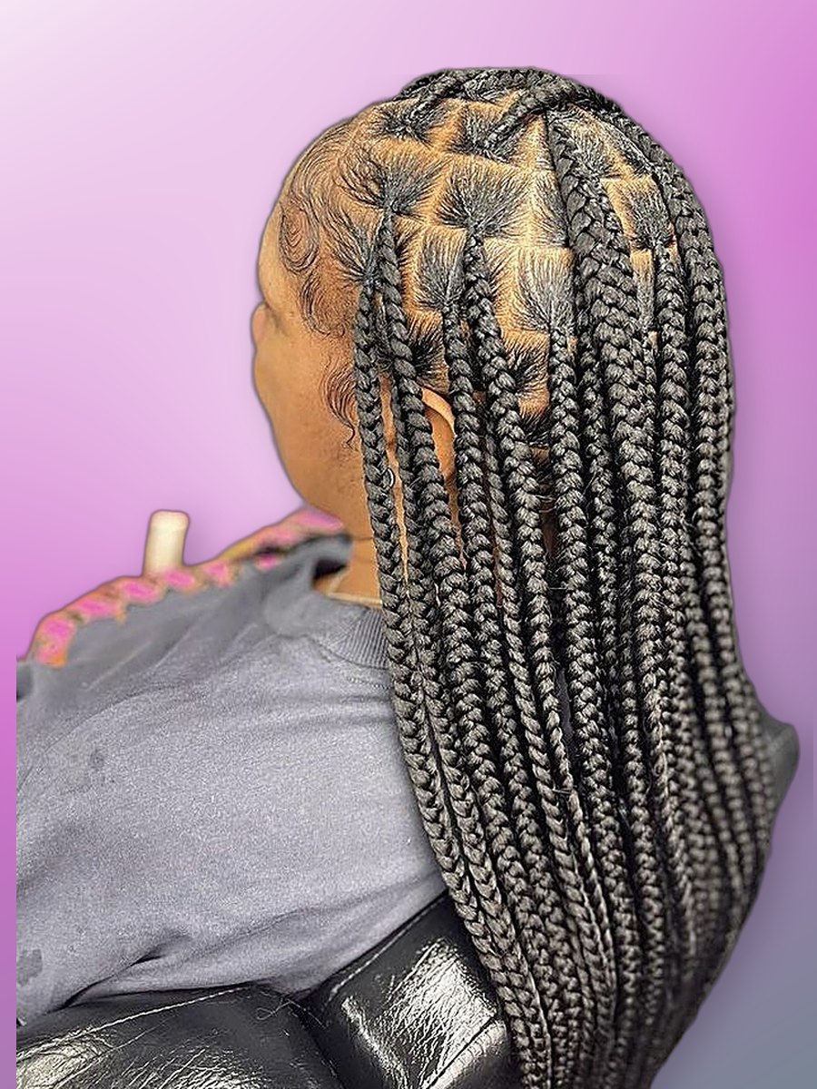 Medium Large Box Braids