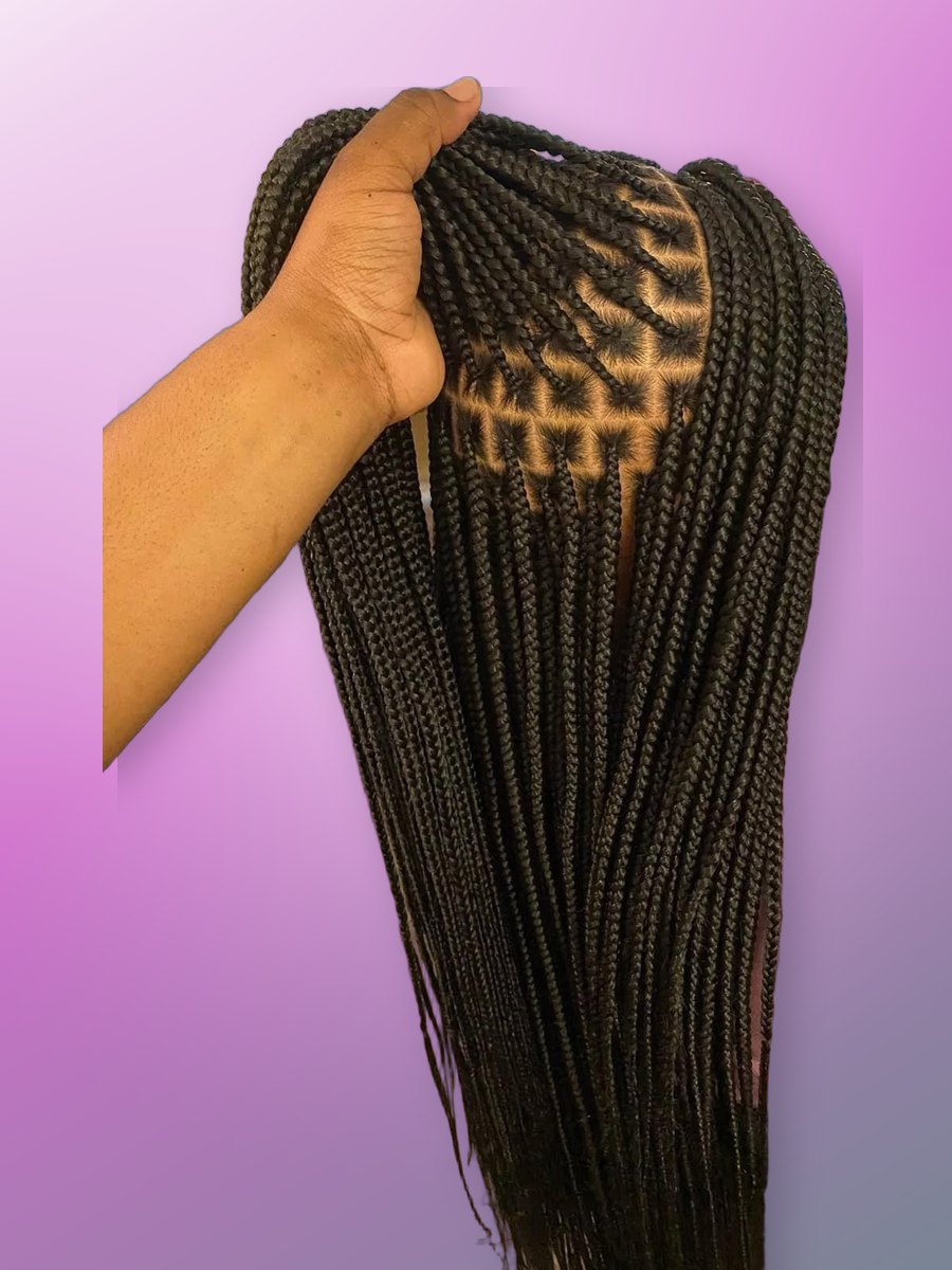 Small Medium Box Braids