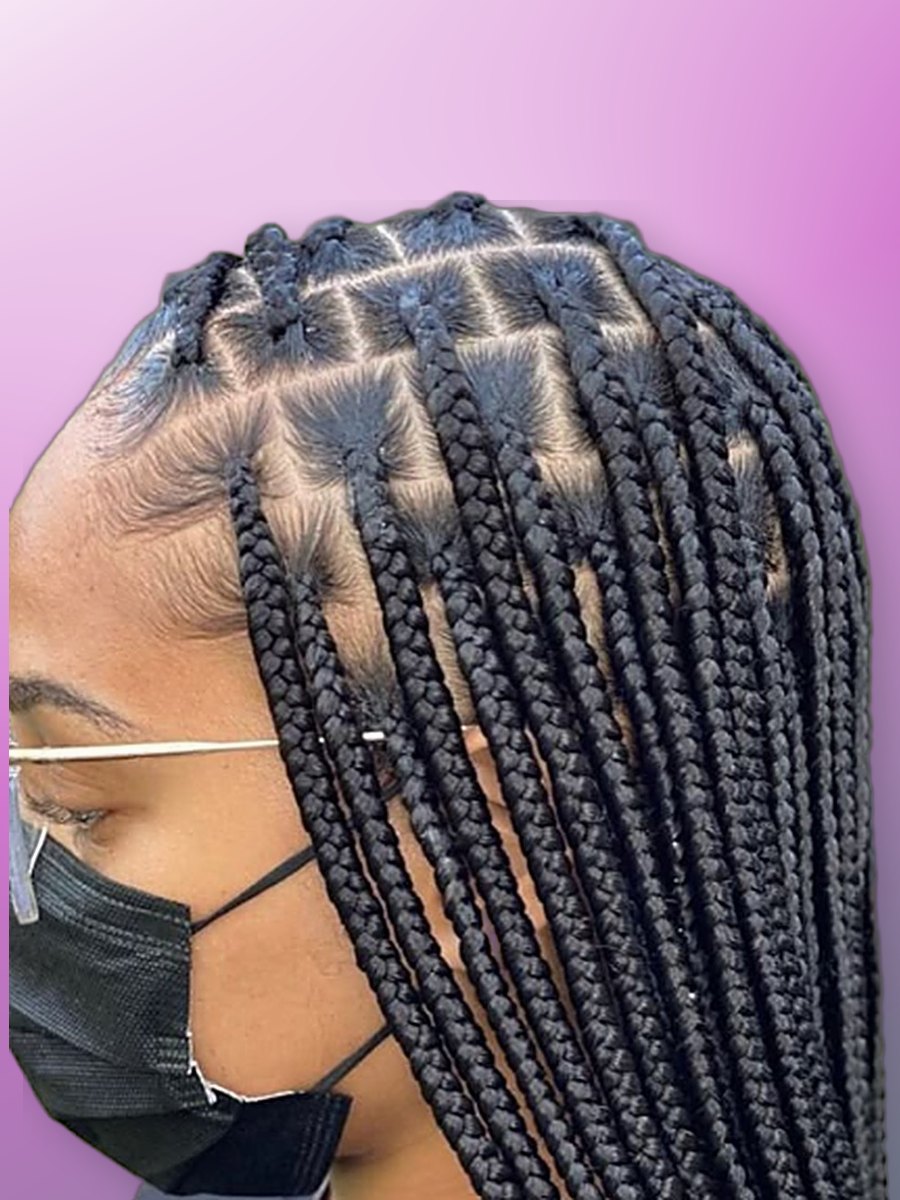 Small Medium Regular Knotless