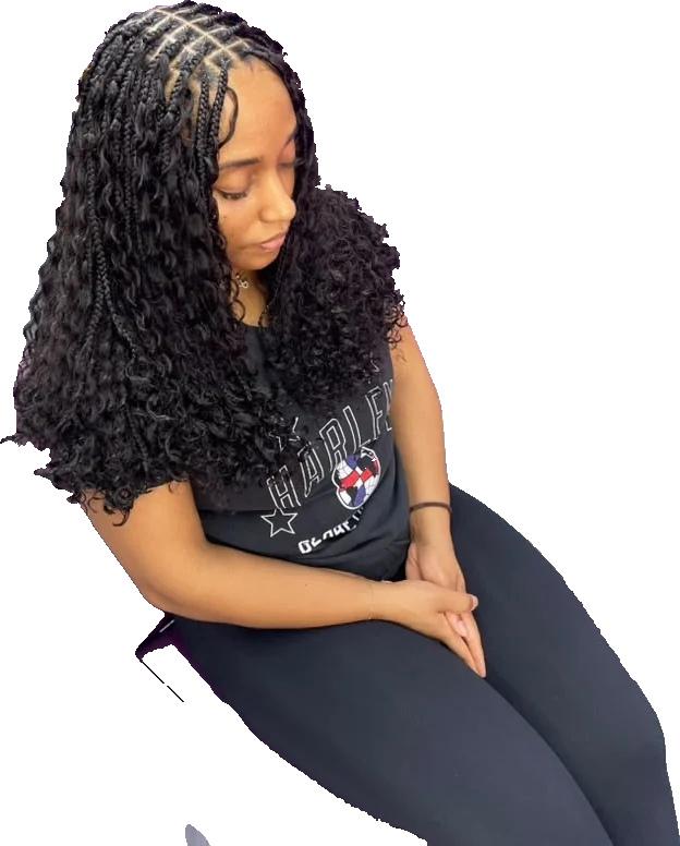 Shoulder Length Braids