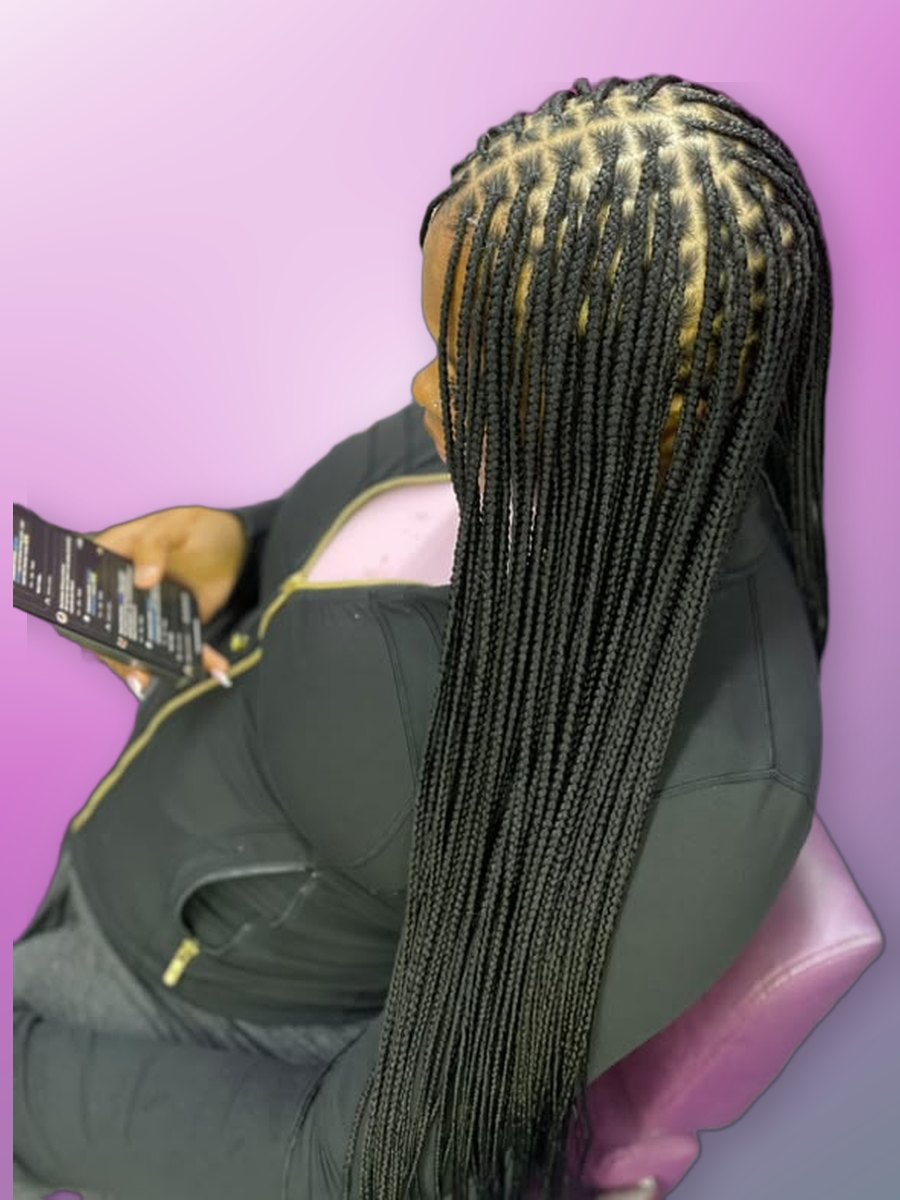 Regular Knotless Braids