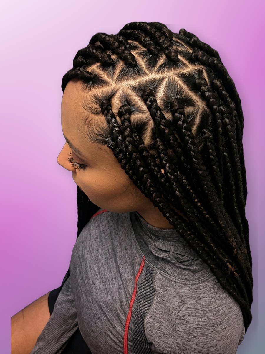 Triangle Braids